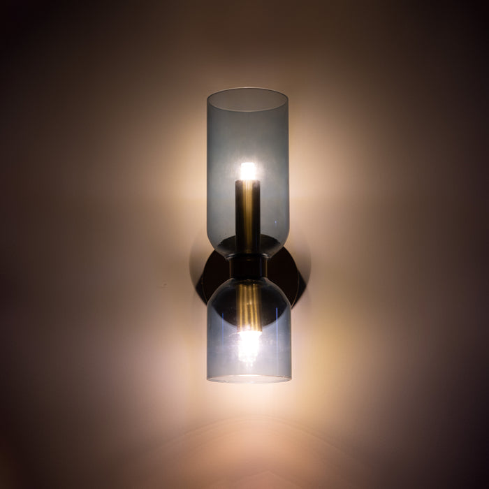 Bambus Wandlamp