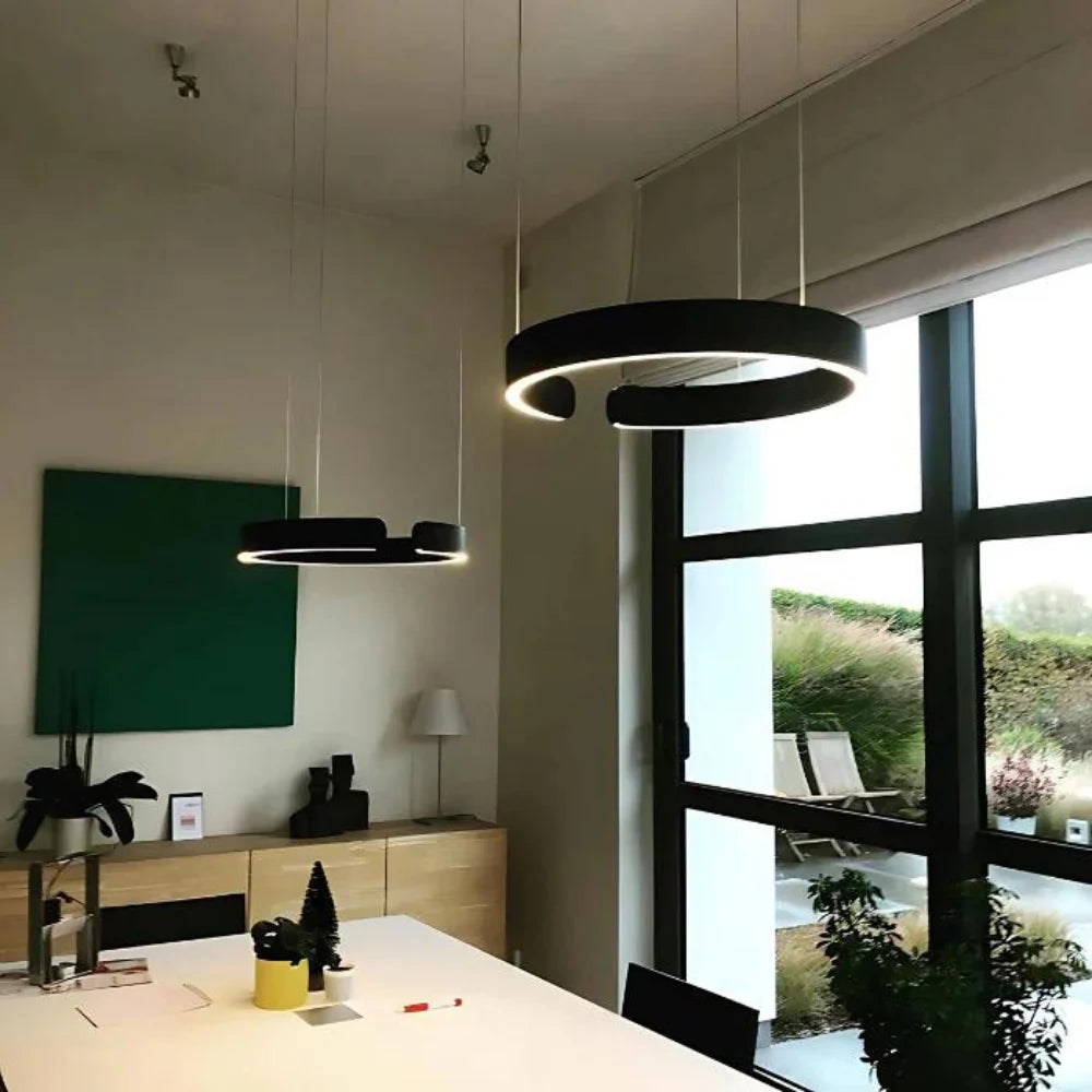 Fusionné Hanglamp - Cirkelvormig Design Voor Een Luxe Setting