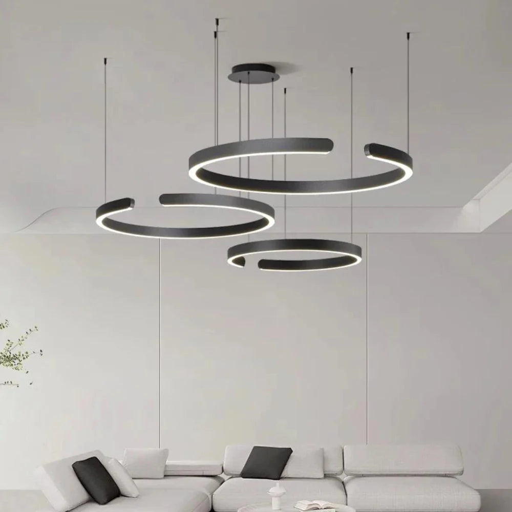 Fusionné Hanglamp - Cirkelvormig Design Voor Een Luxe Setting