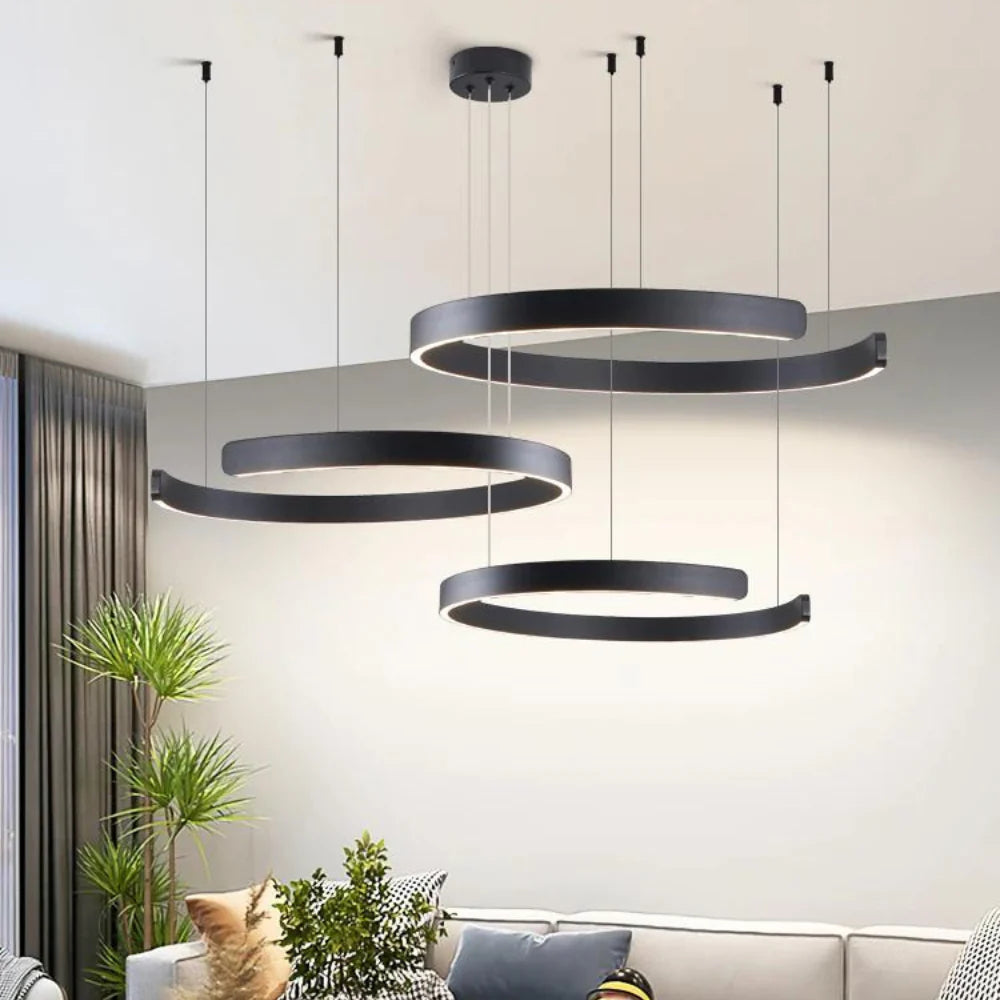 Fusionné Hanglamp - Cirkelvormig Design Voor Een Luxe Setting